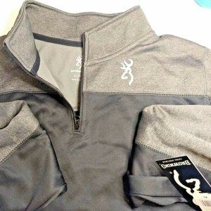Browning Milo Performance 1/4 Zip Pullover Shirt